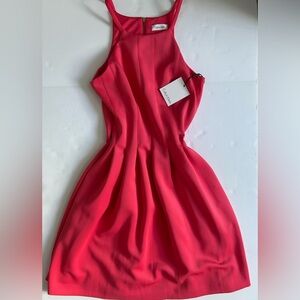 Calvin Klein pink pleated women’s dress